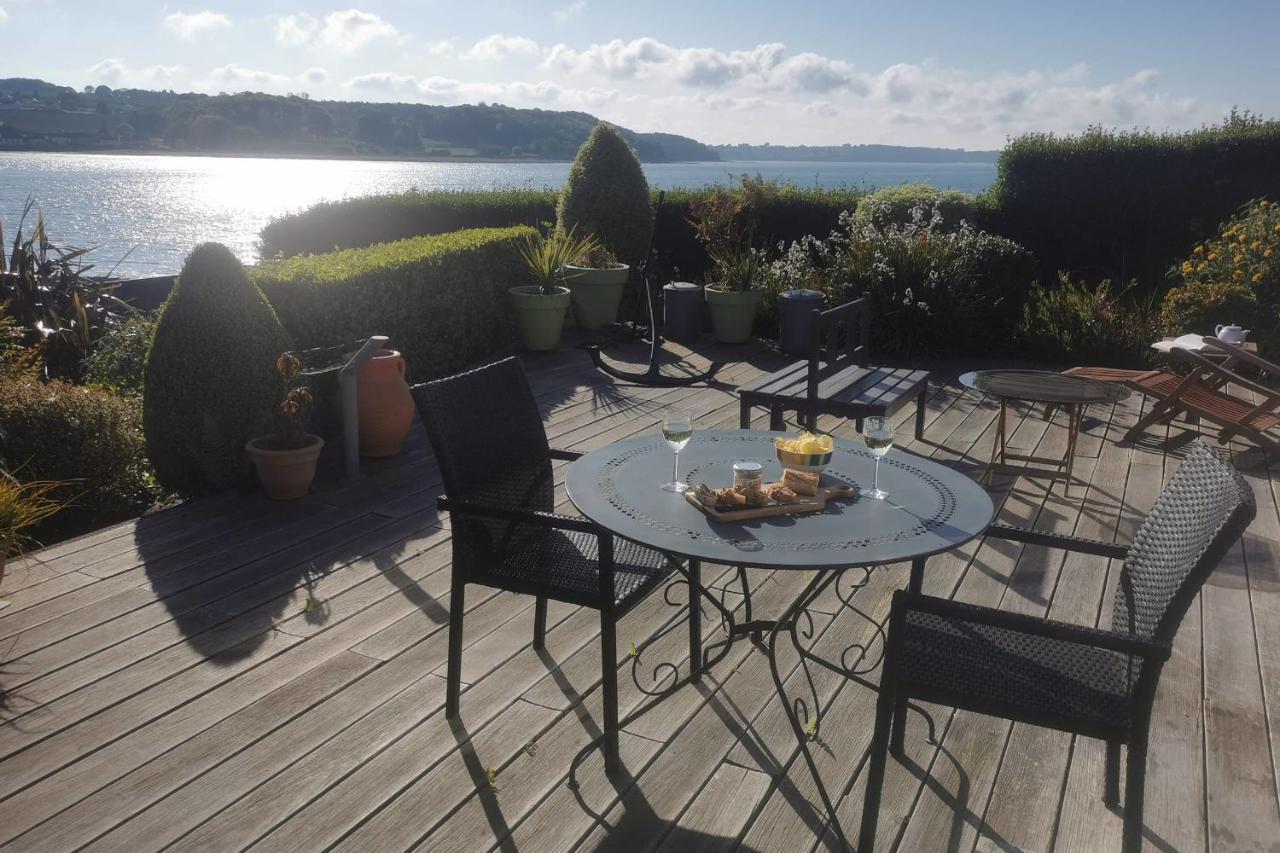 Maison De Pecheur - Coucher De Soleil En Terrasse Vila Plouézocʼh Exterior foto