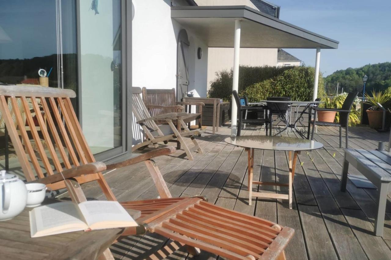 Maison De Pecheur - Coucher De Soleil En Terrasse Vila Plouézocʼh Exterior foto